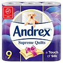 Andrex Quilted White Toilet Rolls 9pk