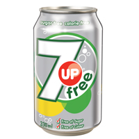 7 Up Free Cans